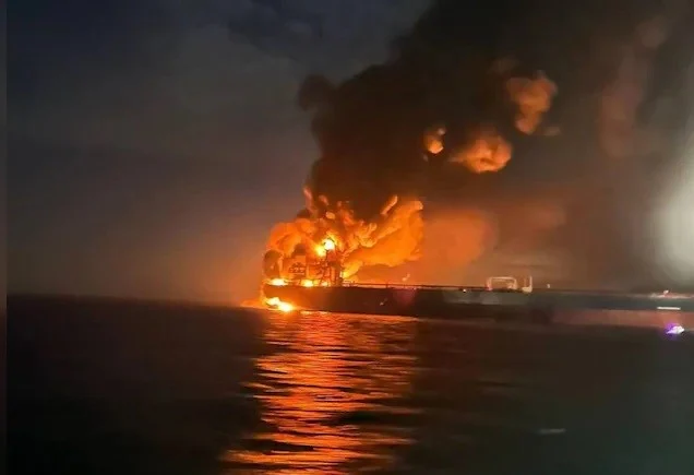 Украински морски дрон удари за втори път танкера 