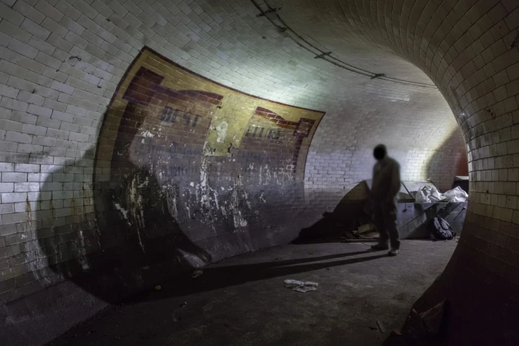 Изоставената метростанция 