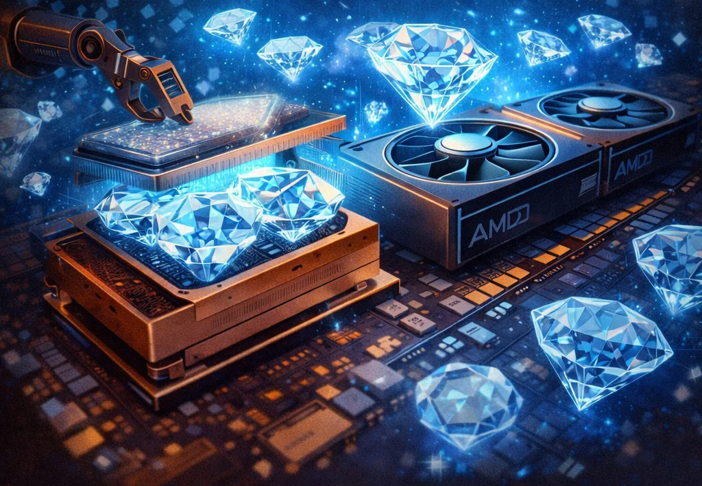 Лабораторно създадени диаманти охлаждат AI сървъри на стойност 300 млн. долара 4 Лабораторно създадени диаманти охлаждат AI сървъри на стойност 300 млн. долара