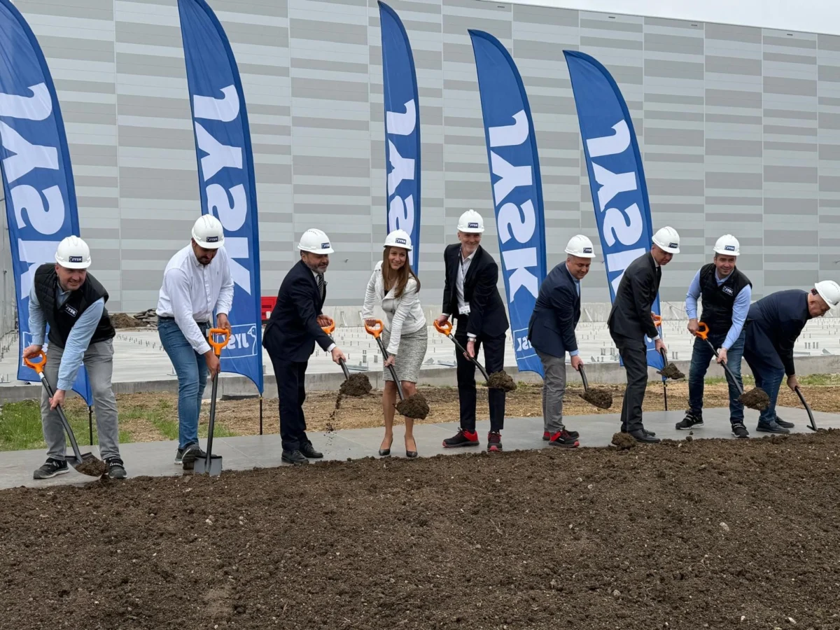 дистрибуционния център JYSK индустриална зона Божурище